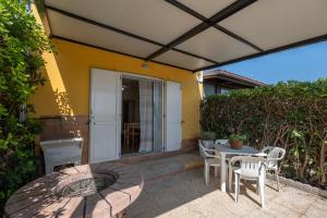 Balkón nebo terasa v ubytování Monolocale ingresso indipendente con corte esclusiva