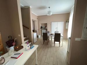 Kuchyň nebo kuchyňský kout v ubytování B&B " La Casetta " + 10 fotografií