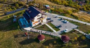 Ptičja perspektiva objekta MOTEL PRISLOP