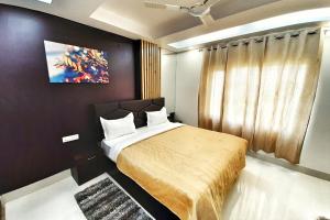 Postel nebo postele na pokoji v ubytování Hotel Delhi Aerocity, NH 48
