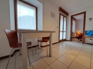 TV a/nebo společenská místnost v ubytování Albergo Martina