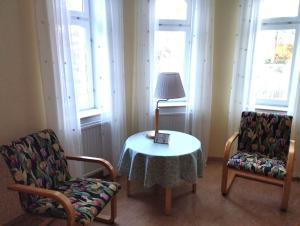 Posezení v ubytování Birgittagården - GÄSTHEM - Birgittasystrarna