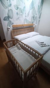 Postel nebo postele na pokoji v ubytování Loving My Rooms 1 - Deliziosa Mansarda in Centro