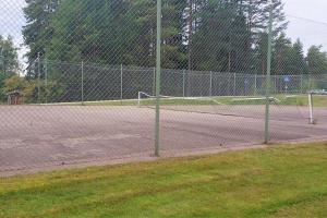 Tenis a/nebo squash v ubytování Ramsjö Camping Stuga nebo okolí