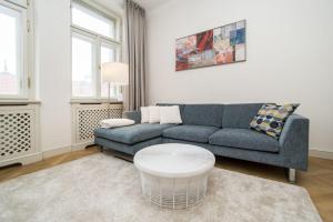 Posezení v ubytování Milosrdnych Apartments
