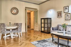 Posezení v ubytování Milosrdnych Apartments