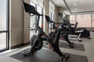 Fitness centrum a/nebo fitness zařízení v ubytování Courtyard by Marriott Owatonna Downtown