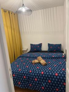 Cama o camas de una habitación en DUPLEX REFAIT NEUF à MONCHAUX SORENG