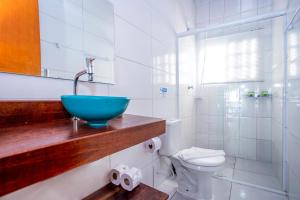 Ένα μπάνιο στο Pousada Villa Blu Maresias