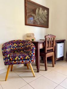 Posezení v ubytování Mahali Zanzibar