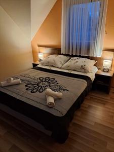 Кровать или кровати в номере U Chowańców