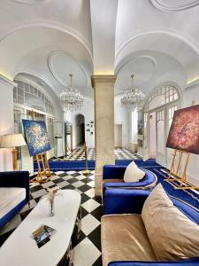 Istumisnurk majutusasutuses Art Hotel Kaštieľ
