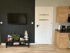 Kuchyňa alebo kuchynka v ubytovaní Apartamenty Czarna Perła