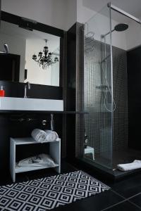 A bathroom at Suite con vista
