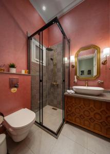 Baðherbergi á Boutique Residence Layal-Lemon Spaces Downtown