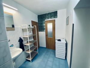 Postel nebo postele na pokoji v ubytování Apartmán Mája