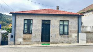 Bygningen som feriehuset ligger i