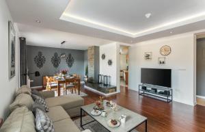 Posezení v ubytování Rent like home - Pardałówka VI