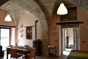 Posezení v ubytování Agriturismo Forestale Luti