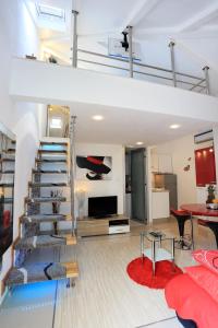 Η κουζίνα ή μικρή κουζίνα στο Apartments Ella