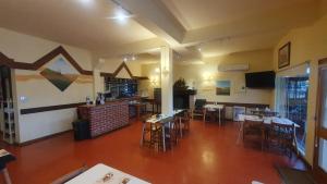 Kuchyň nebo kuchyňský kout v ubytování Hotel Viola