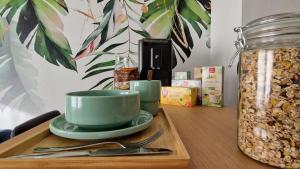 Παροχές για τσάι/καφέ στο City Center 4 people King Bed, near Switzerland, G'ermany, Near Airport, Free Parking +16 φωτογραφίες