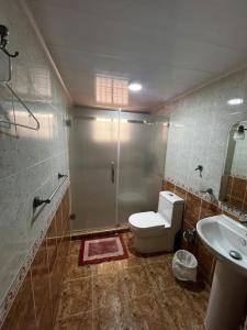 Et badeværelse på Apartamento malecon de Puerto Plata