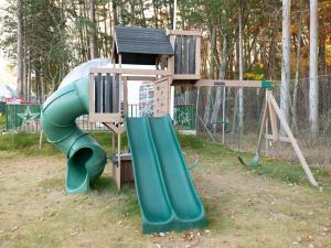 Ein Kinderspielbereich in der Unterkunft Fuji Hoshizorano Mura Tabist