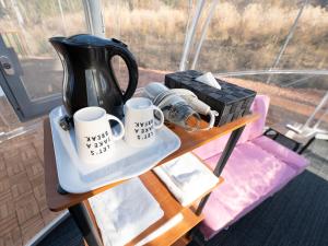 Kaffee-/Teezubehör in der Unterkunft Fuji Hoshizorano Mura Tabist