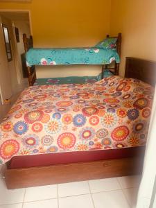 En eller flere senge i et værelse på Gravatá MONTE CASTELO