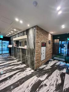 Kuchyň nebo kuchyňský kout v ubytování Series hotel