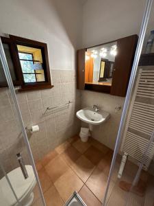 Koupelna v ubytování Casa Vacanze "Dimora Quercia" - Villino "Quercia"