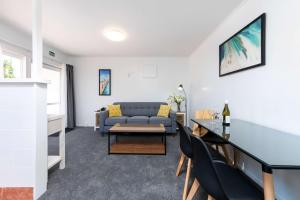 Posezení v ubytování Aarangi Motel