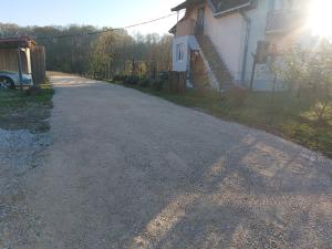 The surrounding neighborhood or a neighborhood close to the country house