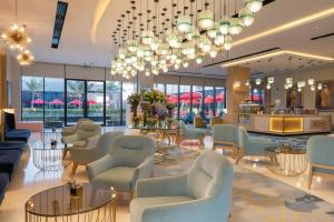 Posezení v ubytování Maani Muscat Hotel & Suites