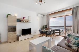 Χώρος καθιστικού στο Primera linea vistas panoramicas