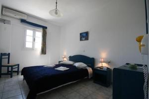 Voodi või voodid majutusasutuse Deep Blue Studios toas