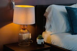Letto o letti in una camera di Marina with a view / 2 bd flat