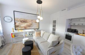 Kuchyň nebo kuchyňský kout v ubytování Studiový apartmán Tulum