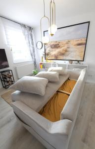 Posezení v ubytování Studiový apartmán Tulum