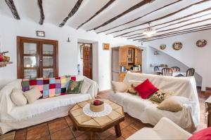 Posezení v ubytování Casa Rural Atalaya-Coy