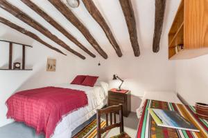 Postel nebo postele na pokoji v ubytování Casa Rural Atalaya-Coy