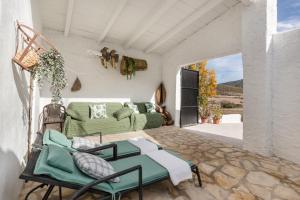 Posezení v ubytování Casa Rural Atalaya-Coy