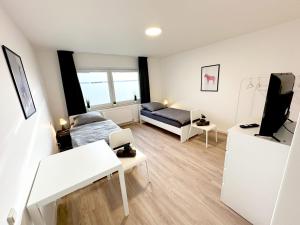 Posezení v ubytování Nice Apartment in Einbeck - Vogelbeck