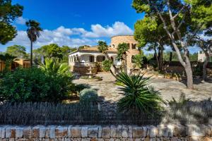 Κήπος έξω από το Villa Andres