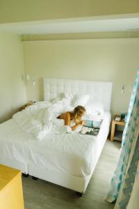7Pines Resort Ibiza, part of Destination by Hyatt客房内的一张或多张床位