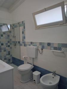 Et badeværelse på Villa Mattia