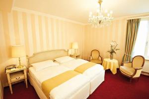 Letto o letti in una camera di Bad Eptingen