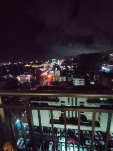 a view of a city at night with cars at 2 Bedroom in Kilimani Ngong Rd in Nairobi