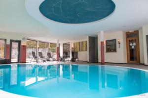 Bazén v ubytování Wellnesshotel Liun nebo v jeho okolí
